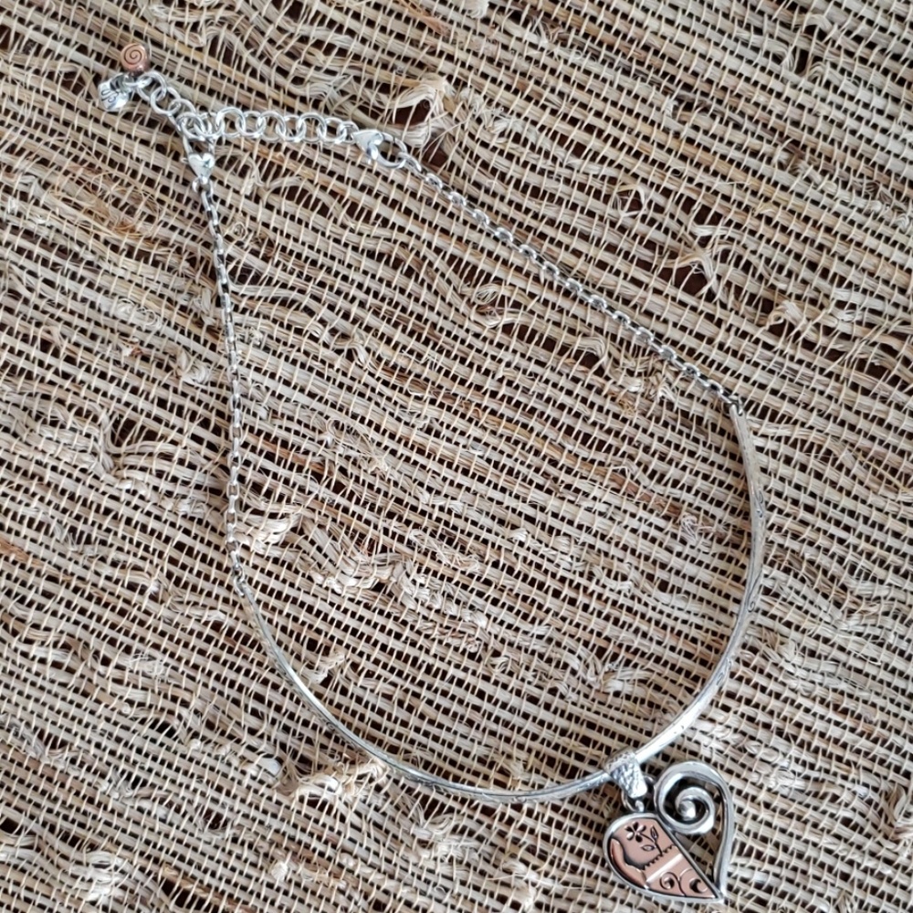 Brighton Necklace | Reversible | Silver